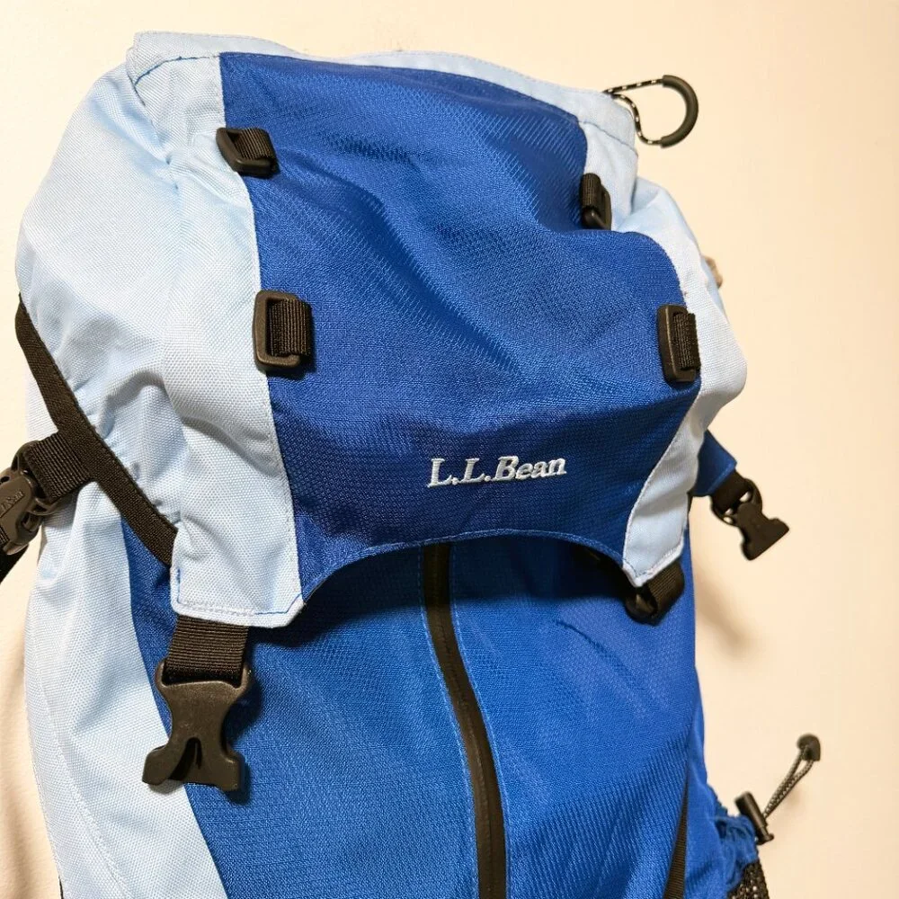 NWT L.L. Bean Bigelow Day Pack Women’s Medium - Blue - Picture 4 of 6